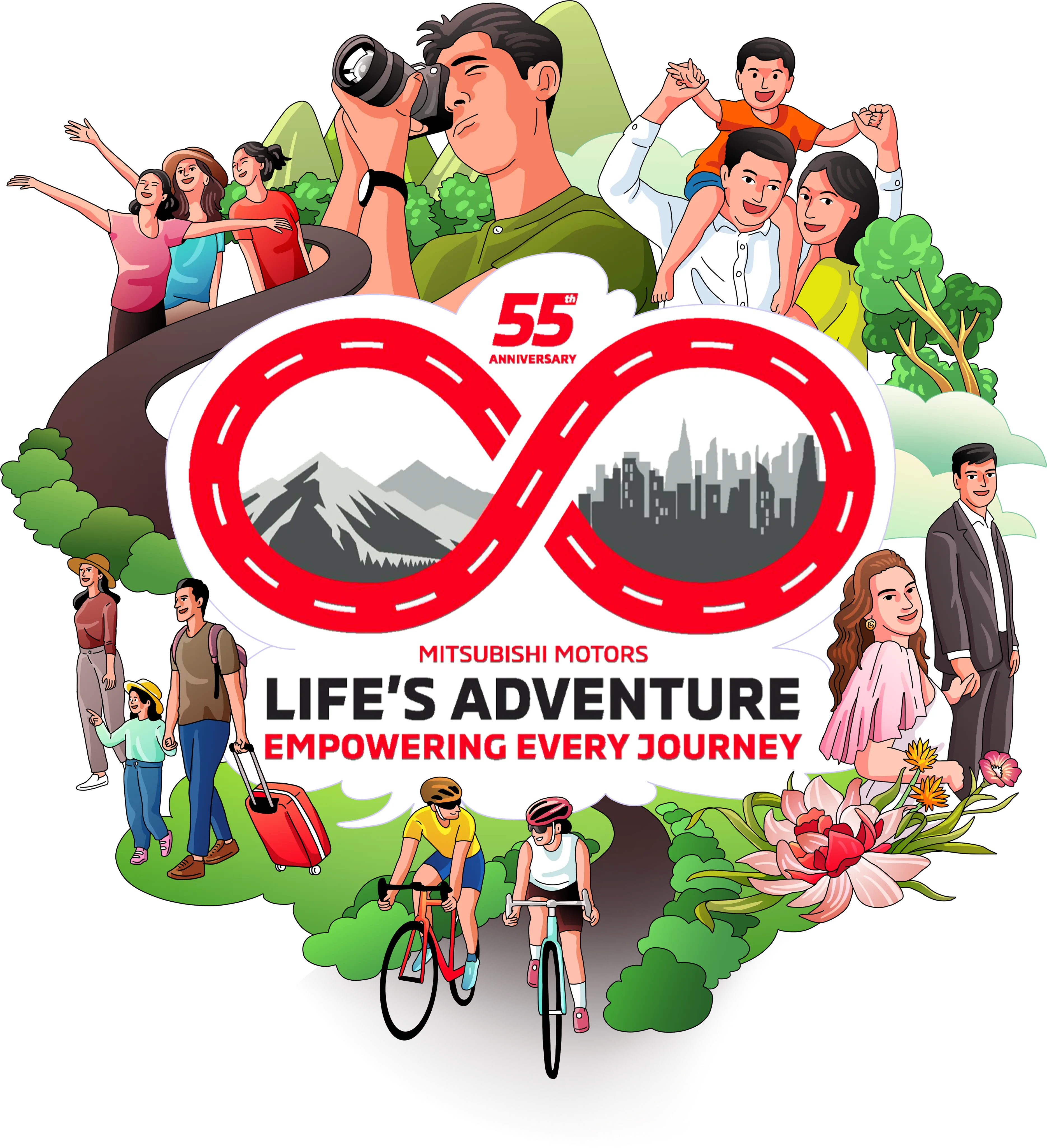 Life Adventure Illustration