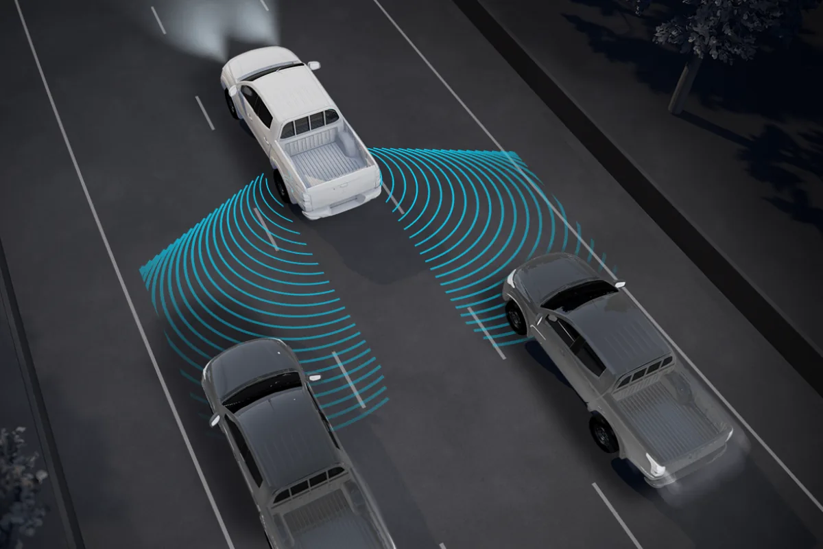 Lane Change Assist illustration
