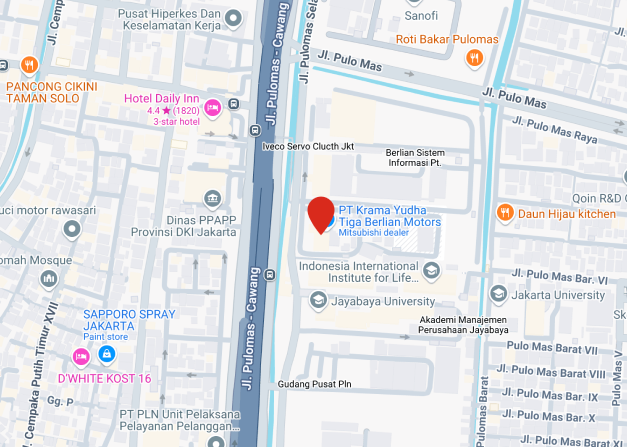 Peta Lokasi Kantor