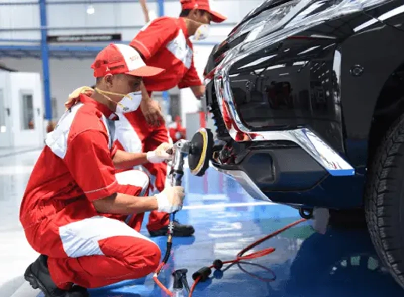 Keunggulan Bengkel Resmi Bodi & Cat Mitsubishi Motors Indonesia